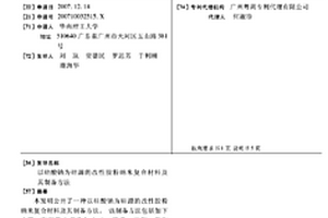 以硅酸鈉為硅源的改性膠粉納米復(fù)合材料及其制備方法