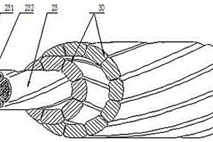 金屬包復合材料型線絞合加強芯架空導線及其制作方法
