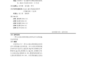 大豆蛋白質(zhì)納米復(fù)合材料試片及其制備方法和用途