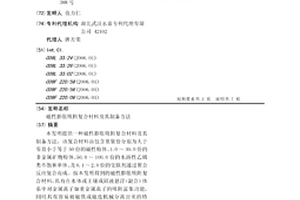 磁性膨脹吸附復(fù)合材料及其制備方法