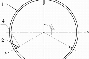 方便清理石英坩堝殘體的碳/碳復(fù)合材料坩堝