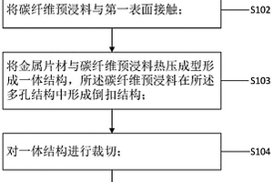 碳纖維金屬?gòu)?fù)合材料及其制備方法