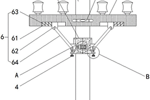 用于新型復合材料電桿的橫擔水平保持結(jié)構(gòu)