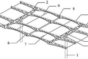 模壓成型復(fù)合材料大跨度光伏支架系統(tǒng)