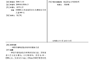 鋁纖維吸波復(fù)合材料的制備方法