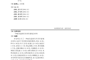 耐高溫的汽車同步器復(fù)合材料