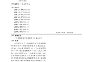 增韌型玻纖增強阻燃PBT復合材料