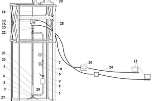 耦合鉆井液循環(huán)的復(fù)合材料無隔水管鉆柱振動試驗(yàn)裝置