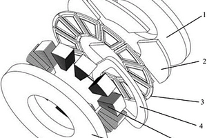 軸向磁場永磁電機及其制造方法