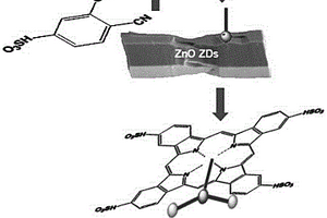 四磺基酞菁鋅/氧化鋅復(fù)合膜納米材料的原位自組裝制備方法