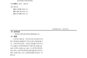 硅基異質(zhì)結構光催化劑的制備方法