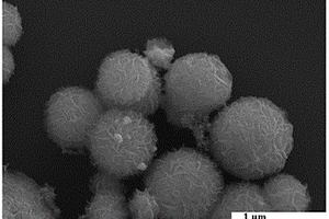 花瓣狀微球二硫化鉬復(fù)合碳材料負(fù)載Pd金屬催化劑及其制備方法