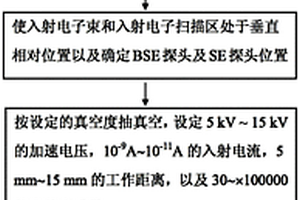 掃描電鏡薄樣品透射過濾-反射接收式襯度分離成像方法