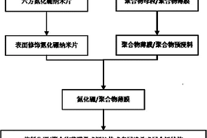 垂直取向氮化硼/高聚物絕緣導(dǎo)熱材料的制備方法