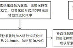 以尿素為底涂層的控失氯化鉀及其制備方法