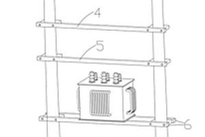 快速安裝的搶修用雙桿變壓器臺(tái)架