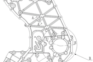 具有降噪功能的發(fā)動(dòng)機(jī)鏈條室護(hù)板