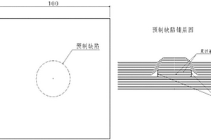 層壓板預(yù)制分層缺陷結(jié)構(gòu)