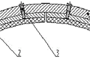 用于混砂機(jī)機(jī)盆圍圈內(nèi)壁的防積砂襯板