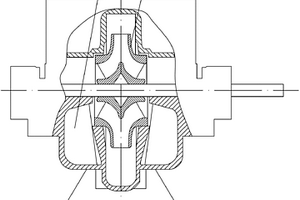 具有大扭曲葉輪的高效離心泵