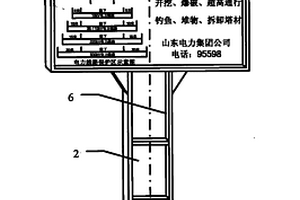 電力線路復(fù)合發(fā)光警示牌