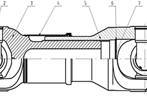 全鋁合金結(jié)構(gòu)的汽車(chē)傳動(dòng)軸總成