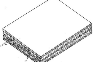 木材與竹材展開厚單板聚集層積材及其制備方法