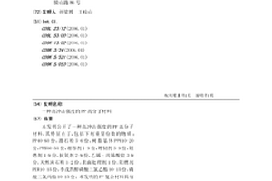 高沖擊強度的PP高分子材料