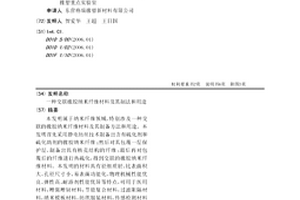 交聯(lián)橡膠納米纖維材料及其制法和用途