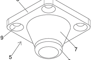 貨架的新型下堆垛腳