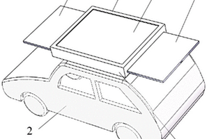 車頂太陽能光伏發(fā)電站式新能源汽車