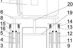 減振散熱型新能源汽車電機安裝結構