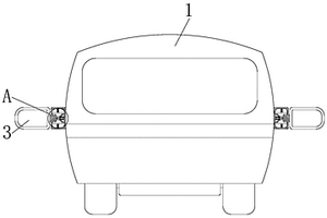 新能源汽車(chē)用后視鏡的便捷式安裝結(jié)構(gòu)