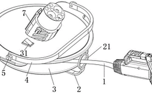 新能源充電用收卷式充電接頭