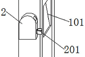 方便收納充電槍的新能源汽車充電樁