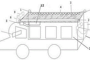 新能源汽車上太陽能電池板自動清潔裝置