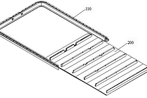 抽屜式新能源電池托盤連接結(jié)構(gòu)
