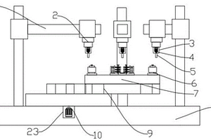 用于新能源電機鑄件加工的多工位攻牙裝置