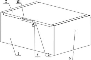 用于新能源的具有防盜功能的方形鋁殼密封結(jié)構(gòu)