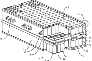 端面式新能源汽車(chē)電池包散熱結(jié)構(gòu)