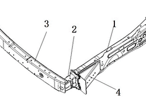 新能源汽車用的前縱梁結(jié)構(gòu)