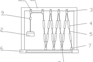 新能源汽車多個懸臂梁的組合吊重試驗裝置