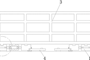 折疊式新能源電動汽車用電池安裝架