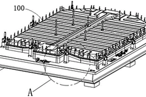 用于新能源汽車電池包上箱體的檢具