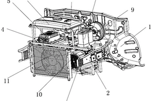 用于新能源汽車的機(jī)艙結(jié)構(gòu)