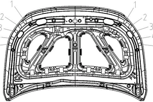 新能源汽車(chē)發(fā)動(dòng)機(jī)蓋內(nèi)板吸能結(jié)構(gòu)