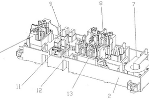 新能源汽車的電池斷路集成裝置