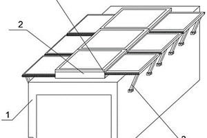基于新能源的房車用可伸縮展開式光伏板車廂車蓋