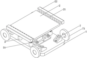 新能源汽車蜂窩底盤檢測(cè)支撐裝置