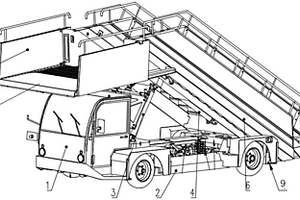 新能源旅客登機(jī)梯整車結(jié)構(gòu)